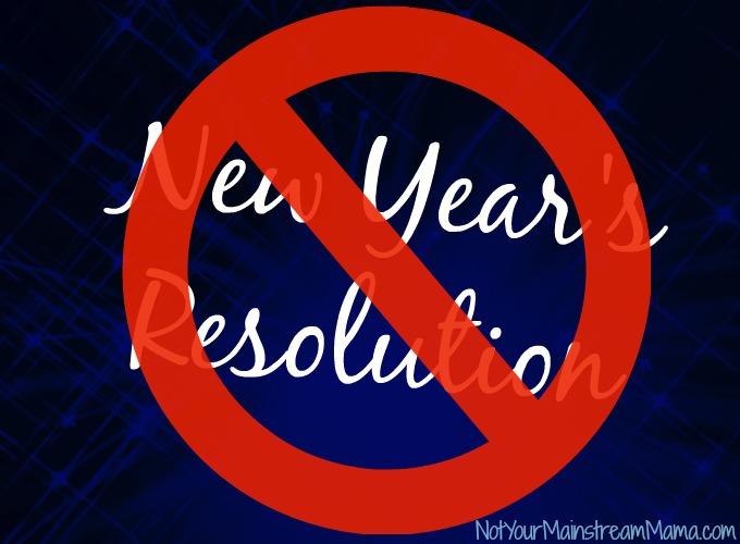 I Dislike New Year's Resolutions