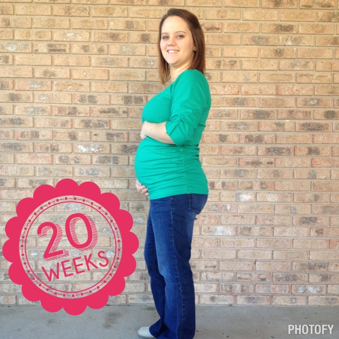 20 weeks belly pic 